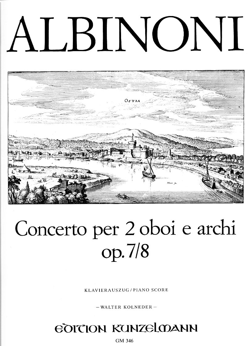 T. Albinoni: Konzert D-Dur op 7/8<br>für 2 Oboen + Orch - KA