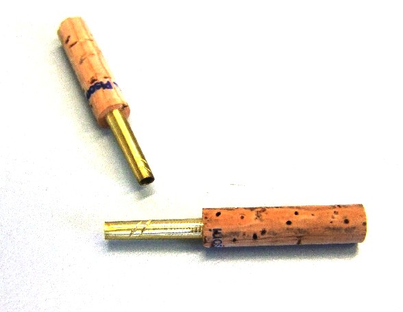Pisoni Hülse für Oboe 47 mm<br>Messing