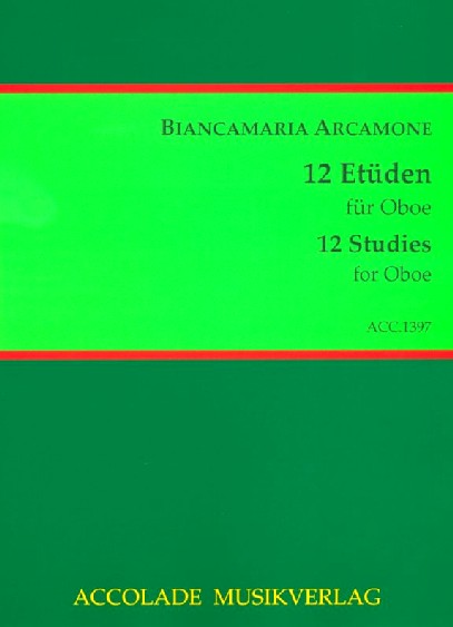 B. Arcamone: 12 Etuden fr Oboe<br>