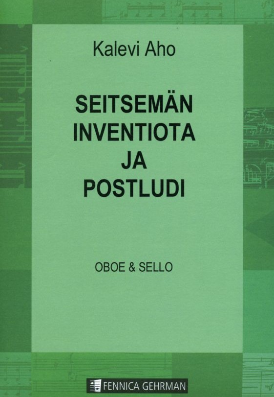 K. Aho(*1949): 7 Inventiota ja<br>Postludi - Duo fr Oboe + Cello