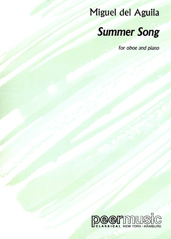 M. del Aguila: Summer Song<br>für Oboe + Klavier