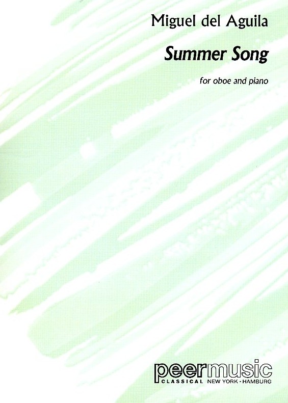 M. del Aguila: Summer Song<br>fr Oboe + Klavier