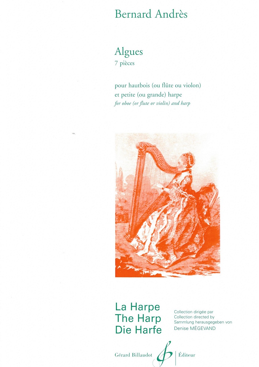 B. Andres: Algues - 7 Pieces<br>fr Oboe + Harfe
