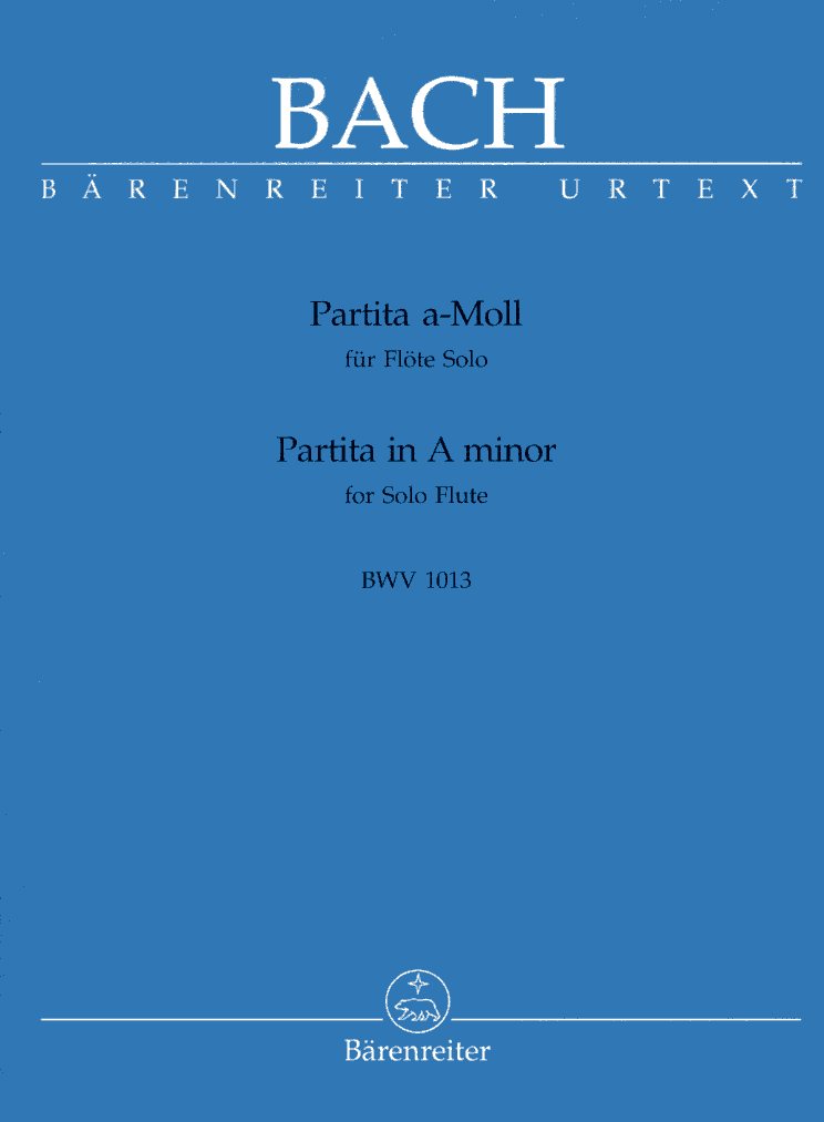 J.S. Bach: Partita a-moll Flöte Solo<br>BWV 1013 Urtext / Bärenreiter