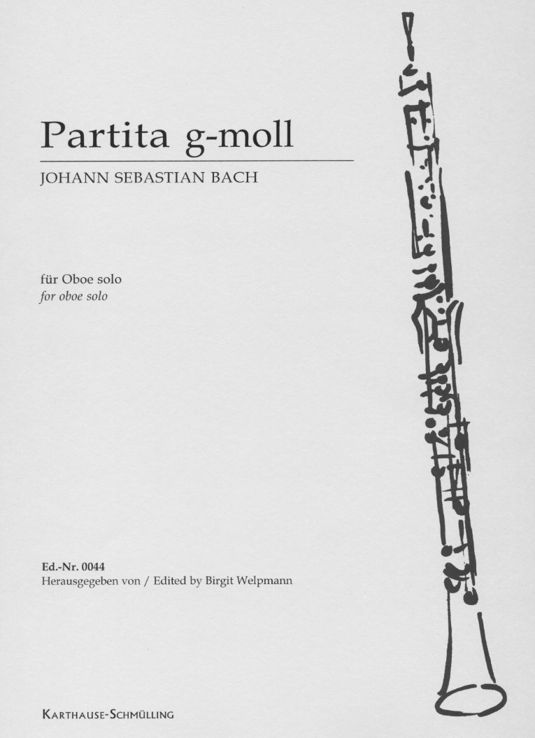 J.S. Bach: Partita g-moll Oboe Solo<br>BWV 1013 / Karthause
