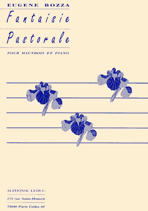 E. Bozza: Fantaisie Pastorale op. 37<br>fr Oboe + Klavier