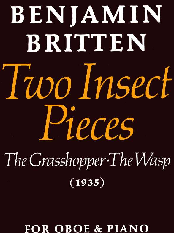 B. Britten: Two Insect Pieces<br>für Oboe + Klavier