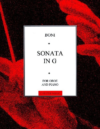 G. Boni: Sonata G-Dur<br>fr Oboe + BC