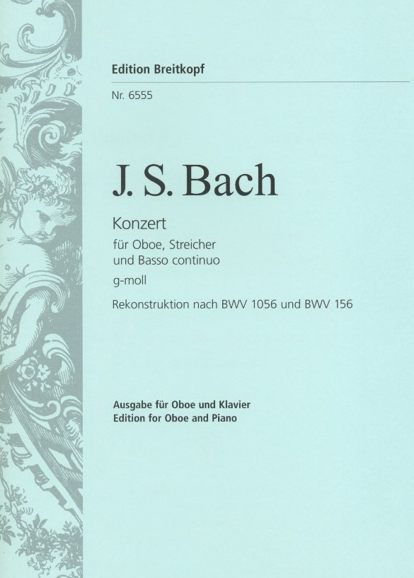 J.S. Bach: Konzert g-moll fr Oboe +<br>Orchester - BWV 1056 - KA