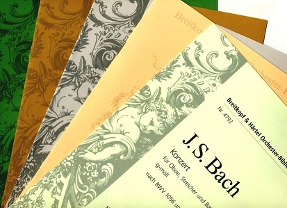 J.S. Bach: Konzert g-moll fr Oboe +<br>Orch. - BWV 1056 /Stimmen 1/1/1/1 + Cemb