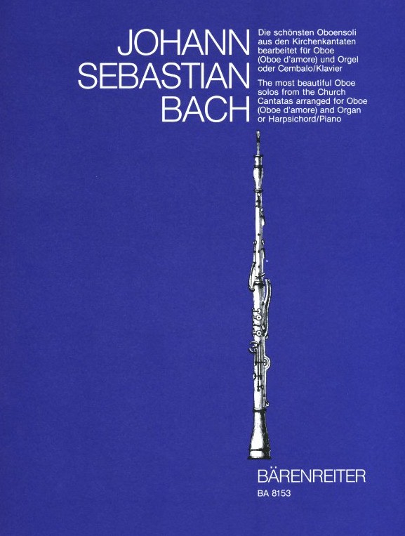 J.S. Bach: &acute;Die schönsten Oboensoli<br>aus Kantaten&acute; / Oboe + Klavier