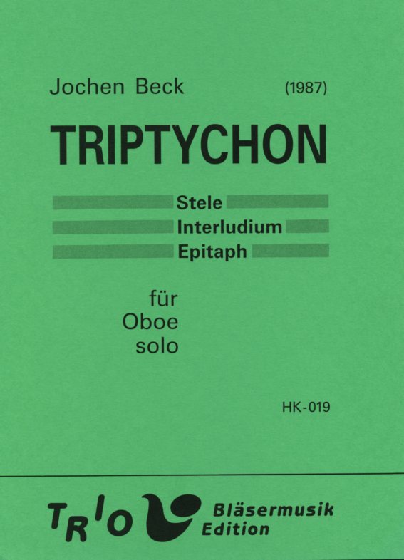 J. Beck: Triptychon/Oboe Solo (1987)<br>