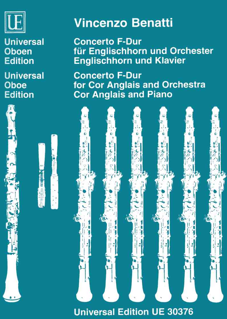 V. Benatti: Concerto F-Dur<br>für Engl. Horn + Orchester - KA
