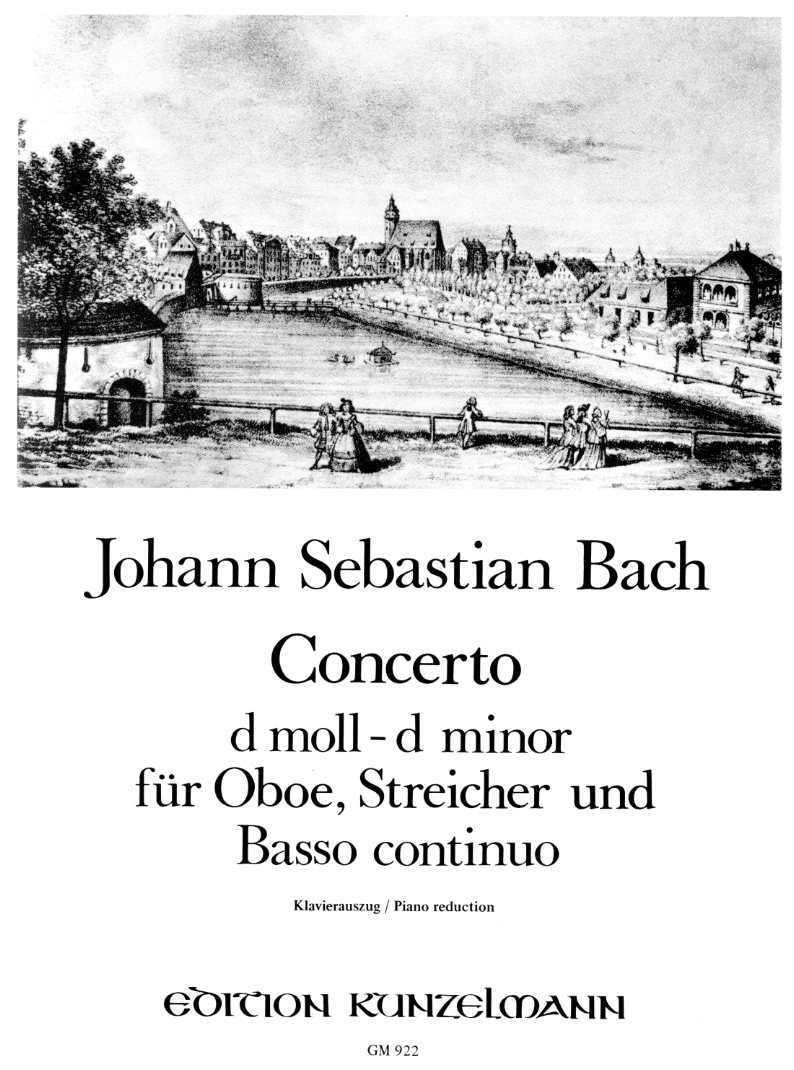 J.S. Bach: Konzert d-moll BWV 1059 fr<br>Oboe, Streichorch. + BC - KA