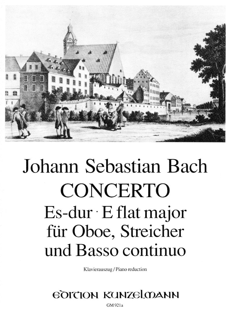 J.S. Bach: Konzert Es-Dur nach BWV 1053<br>Oboe + Streicher - KA