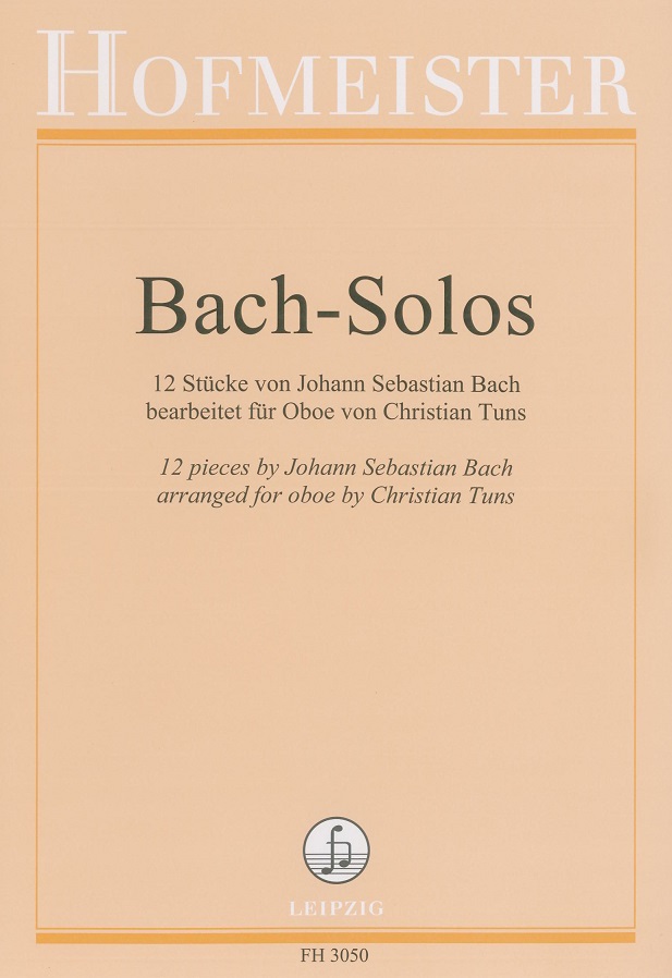 J.S. Bach: 12 Stücke für Oboe<br>barb. Christian Tuns