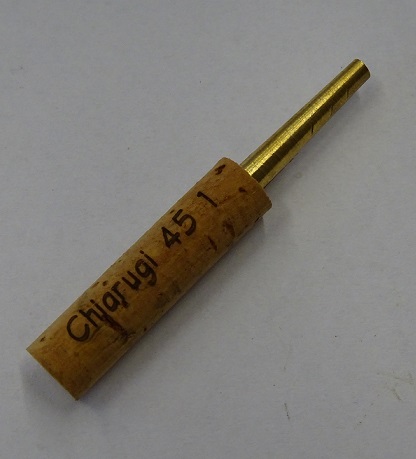 Chiarugi Hülse für Oboe 45 mm typ 1<br>Messing