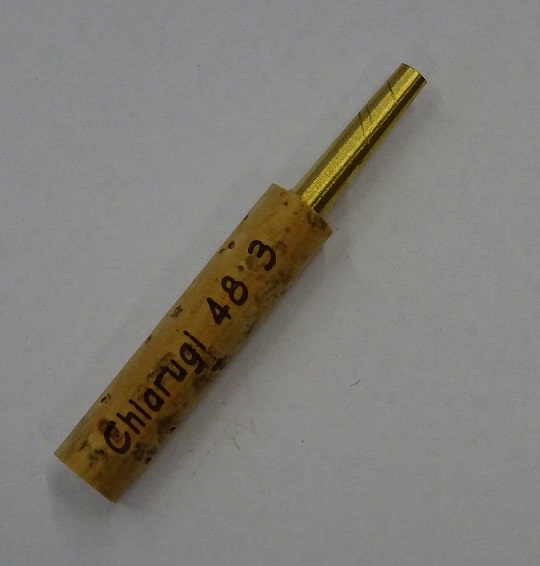 Chiarugi Hülse für Oboe 48 mm typ 3<br>Messing