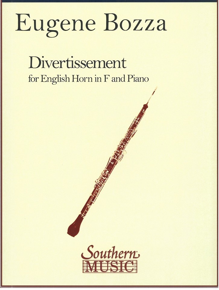 E. Bozza: Divertissement op. 39<br>für Engl. Horn + Klavier
