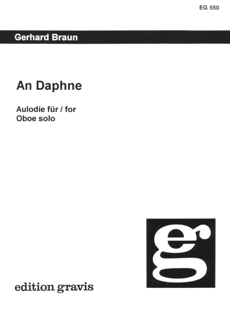 G. Braun(*1932): An Daphne (1997)<br>Aulodie fr Oboe solo