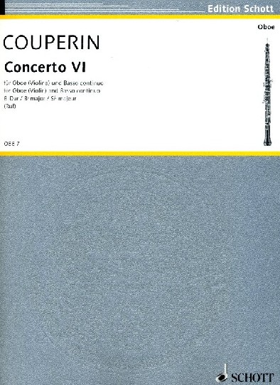 F. Couperin: Concerto VI B-Bur<br>fr Oboe + BC
