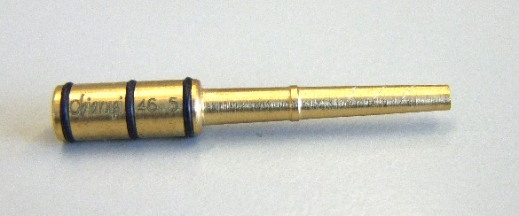 Chiarugi Hlse fr Oboe 46 mm typ 5<br>massiv Messing, ohne Kork
