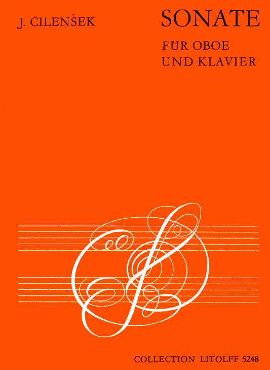J. Cilensek(*1913): Sonate für<br>Oboe + Klavier
