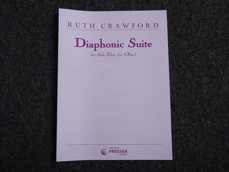 R. Crawford-Seeger: Diaphonic<br>Suite - für Oboe solo