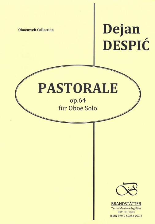 D. Despic(*1930): Pastorale<br>op. 64 - Oboe solo