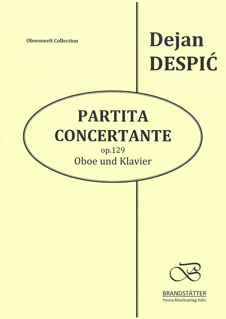 D. Despic(*1930): Partita Concertante<br>op. 129 - Oboe + Klavier