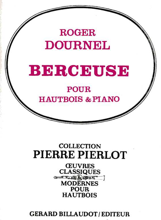 R. Dournel:&acute;Berceuse&acute;<br>fr Oboe + Klavier