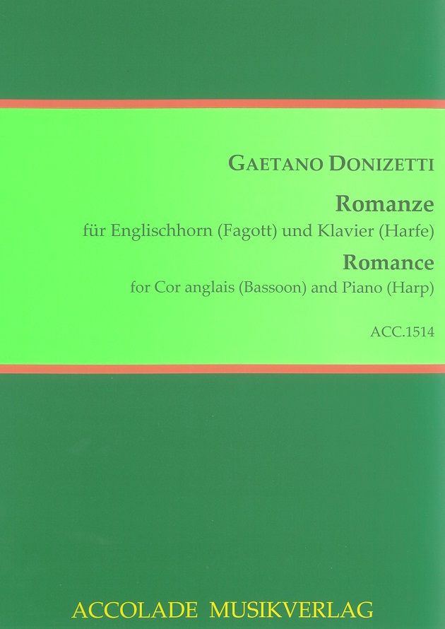 G. Donizetti: Romanze Una furtiva<br>lagrima /für Engl. Horn (Fagott)+Klavier