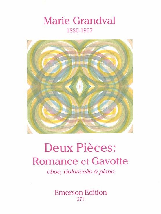 Marie de Grandval(1830-1907):<br>Deux Pieces - Oboe, Vc + Klavier