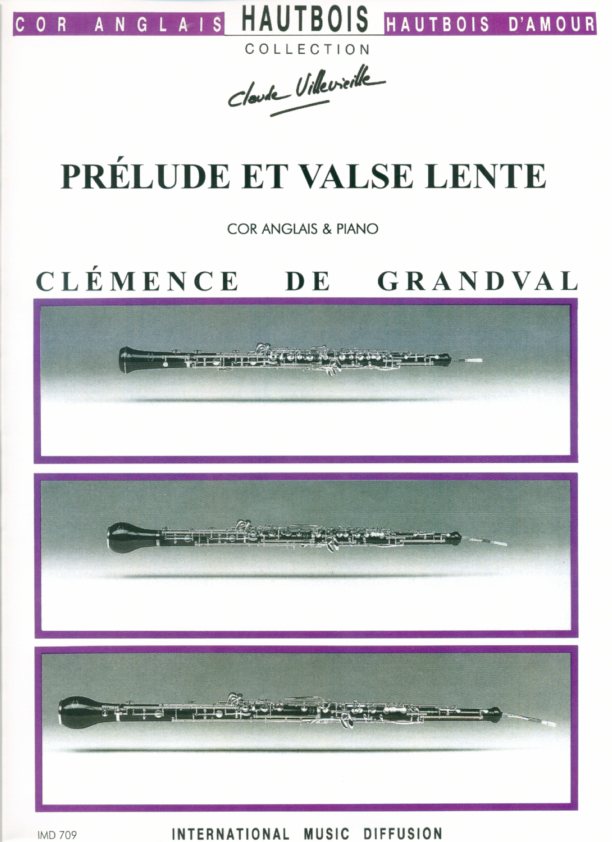 Clemence de Grandval(1828-1907):<br>Preludes et Valse - Engl. Horn + Klavier
