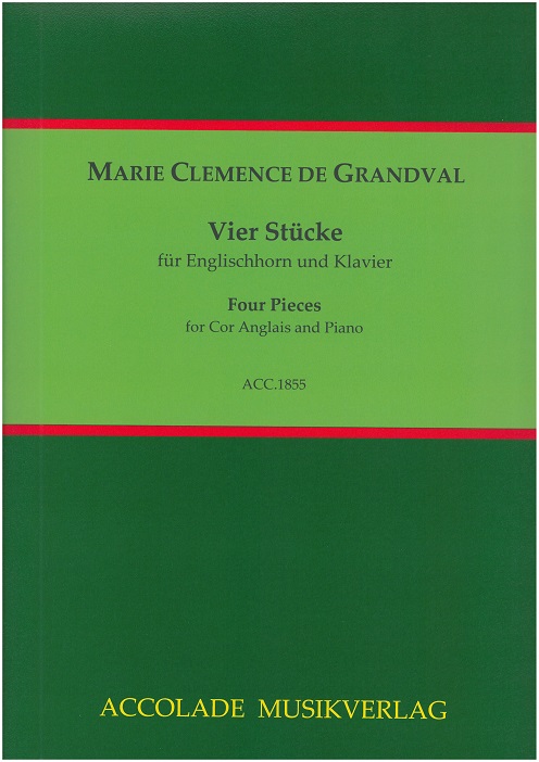 Marie de Grandval(1830-1907):<br>4 Stcke - Engl. Horn + Klavier