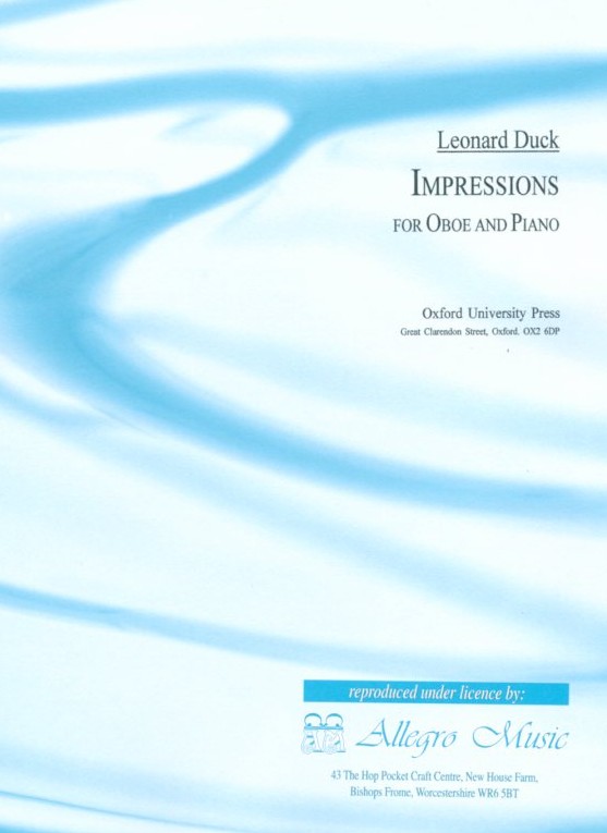 L. Duck: Impressions<br>für Oboe + Klavier