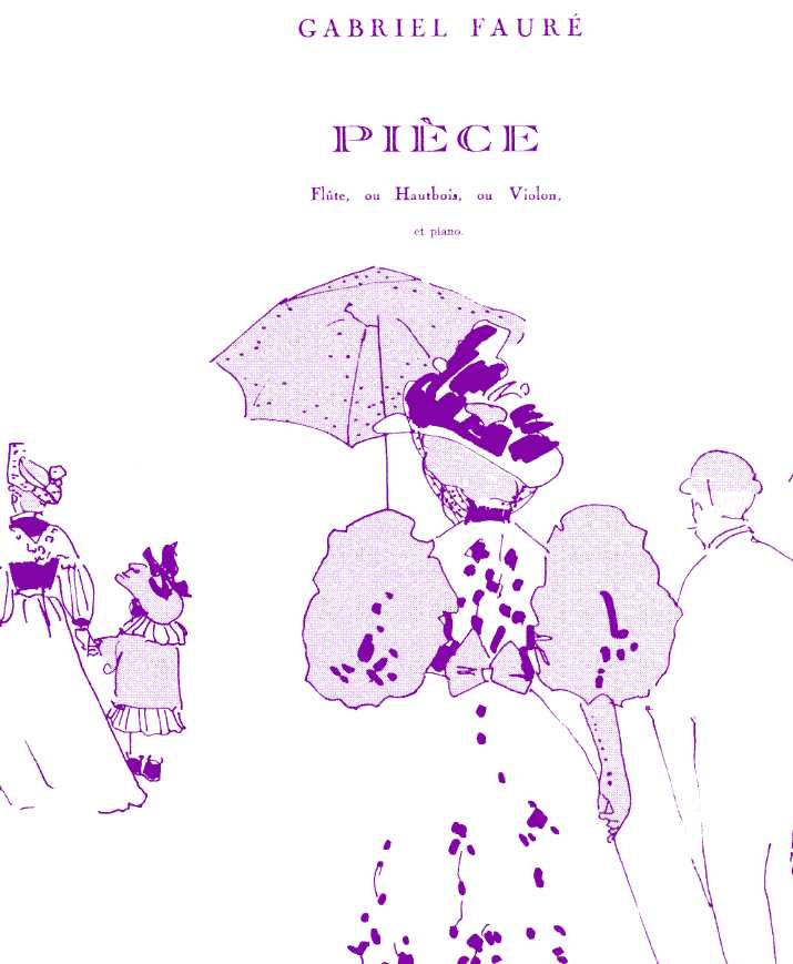 G. Faur: &acute;Piece&acute; - Oboe + Gitarre<br>