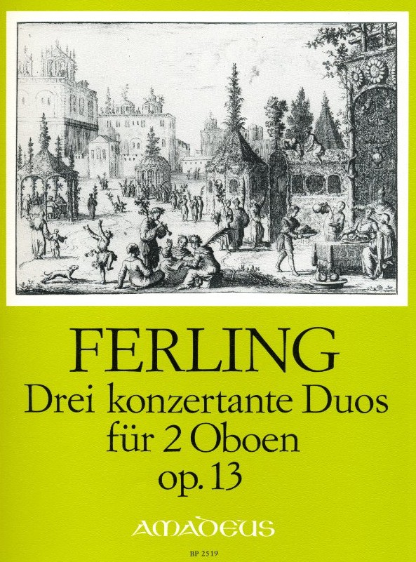 F.W. Ferling: 3 konzertante Duos op. 13<br>für 2 Oboen