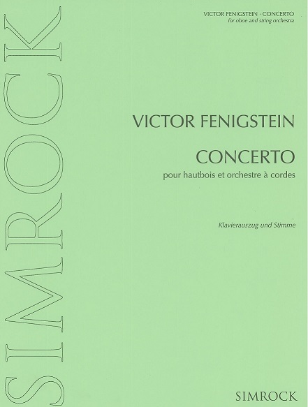 V. Fenigstein: Concerto (1961) fr Oboe<br>und Streichorchester / KA