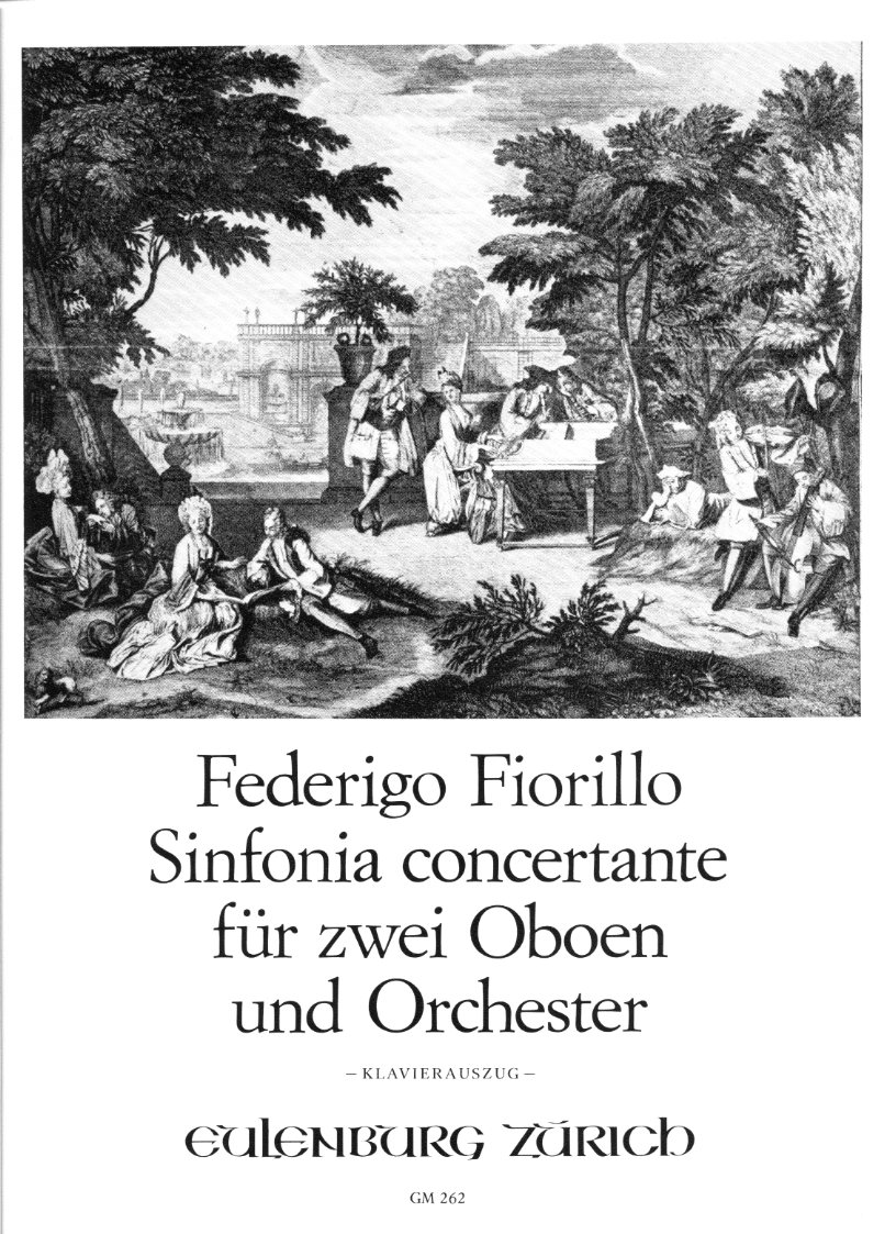 F. Fiorillo: Sinfonia concertante<br>F-Dur fr 2 Oboen + Orch. - KA