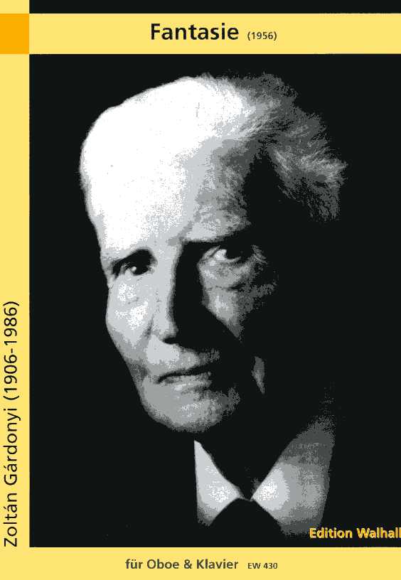 Z. Gardonyi(*1906-86): &acute;Fantasie&acute; (1956)<br>fr Oboe + Klavier