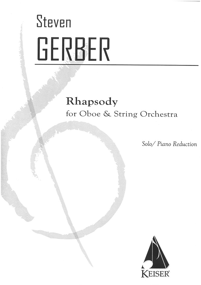 S. Gerber(1948-2015): Rhapsody<br>für Oboe + Streicorch. / KA