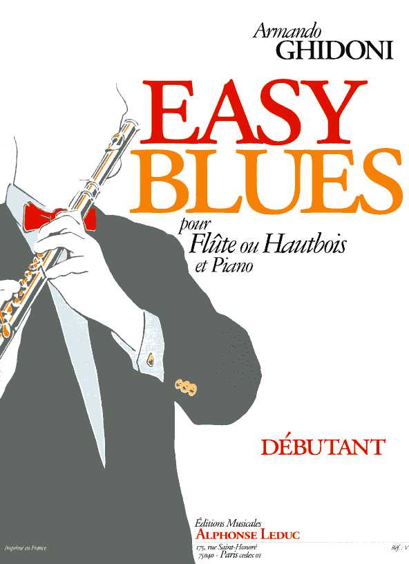 A. Ghidoni: &acute;Easy Blues&acute;<br>fr Oboe (Flte) + Klavier