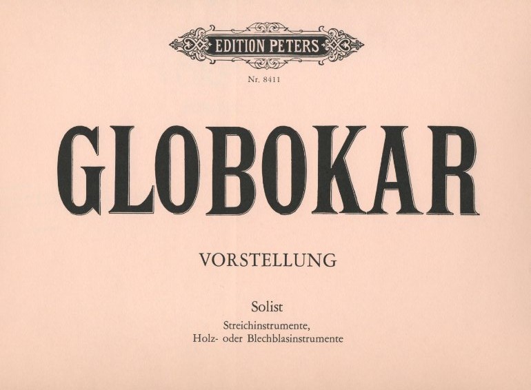 Globokar: &acute;Vorstellung&acute; für Oboe solo<br>(oder anderes Holzblasinstrument)