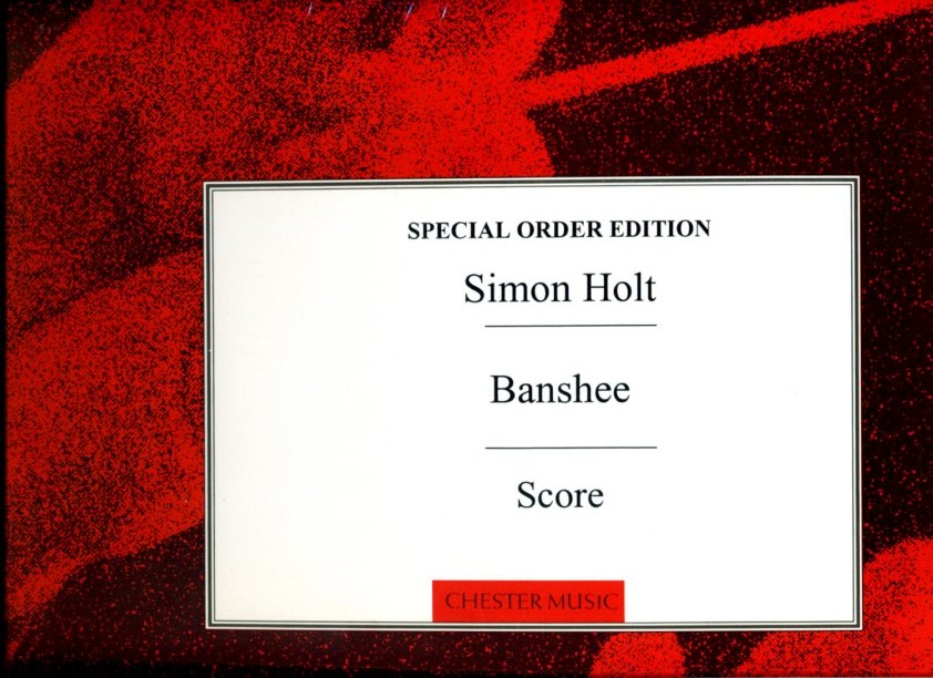 S. Holt: Banshee (1994, rev 1996)<br>Oboe + Schlagzeug / Partitur + Stimmen
