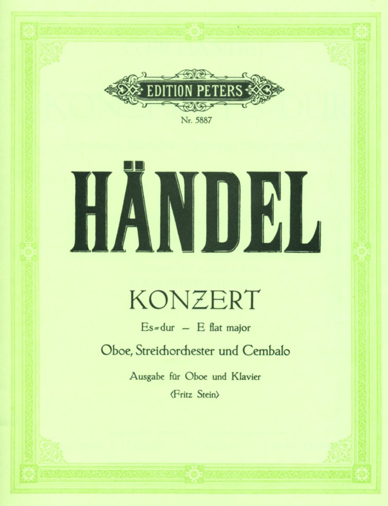 G.Fr. Hndel: Konzert Es-Dur - Oboe,<br>Streicher + BC - KA