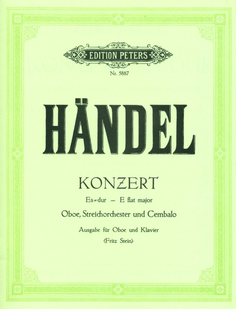 G.Fr. Hndel: Konzert Es-Dur - Oboe,<br>Streicher + BC - KA