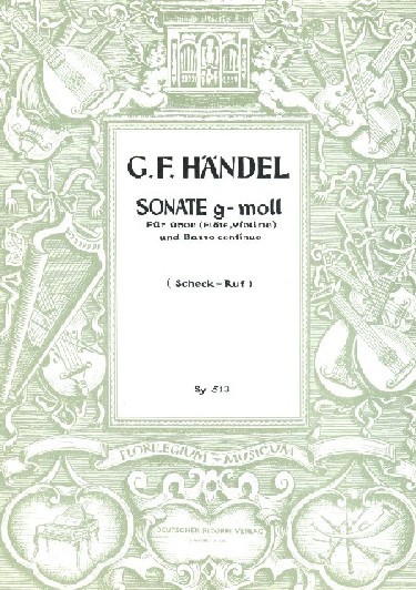 G.Fr. Hndel: Sonate g-moll HWV 364 a<br>Oboe (Blockflte) + BC / Ruf