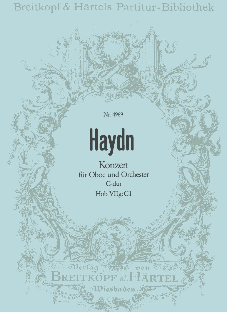 Haydn: Konzert C-Dur Oboe + Orchester<br>Streicher - Partitur