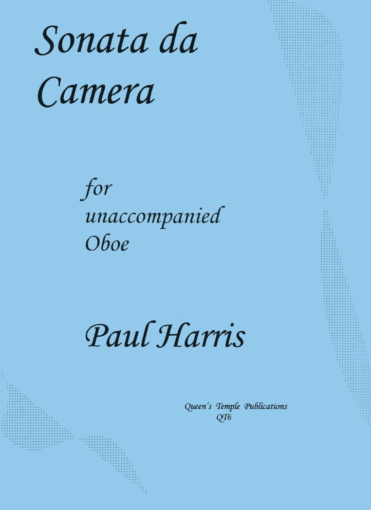 P. Harris: &acute;Sonata da Camera&acute;<br>fr Oboe solo
